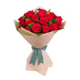  Mahmutlar Florist 19Red Roses Bouquet